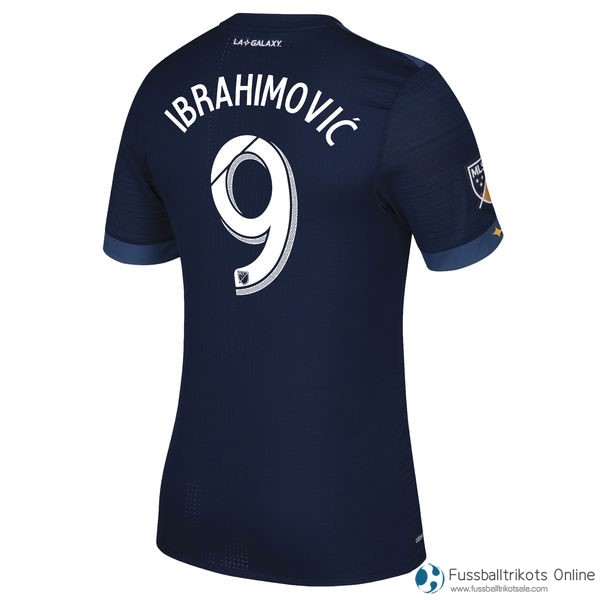 Los Angeles Galaxy Trikot Ibrahimović Auswarts 2017-18 Schwarz Fussballtrikots Günstig